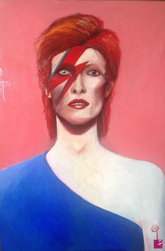 quadri in vendita online - david bowie
