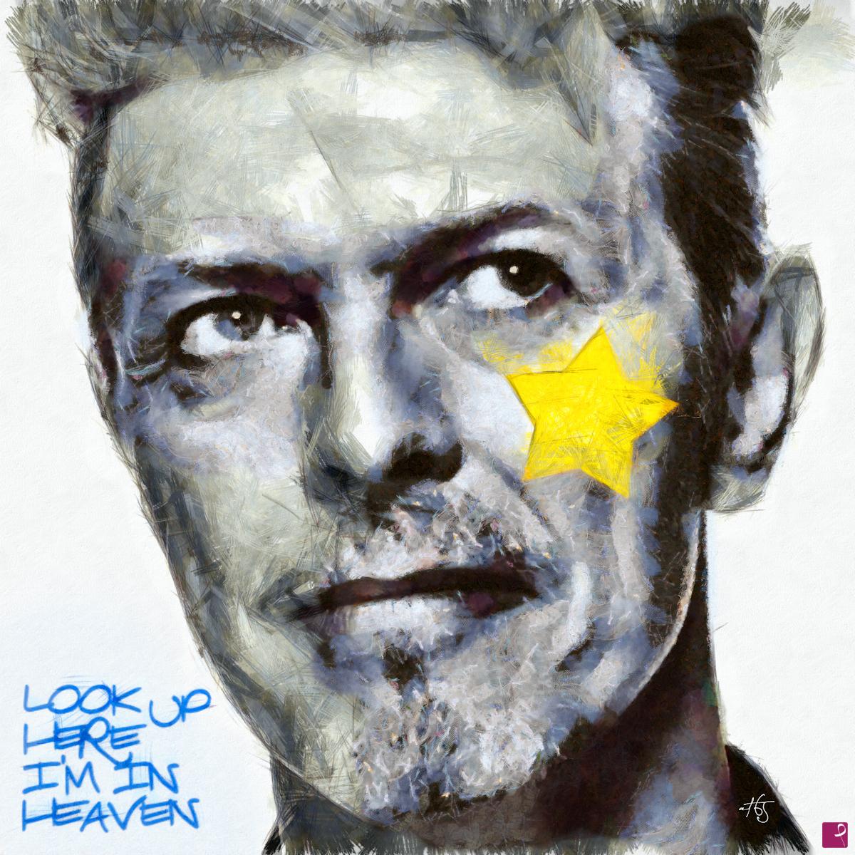 quadri in vendita online - David Bowie (Heaven)