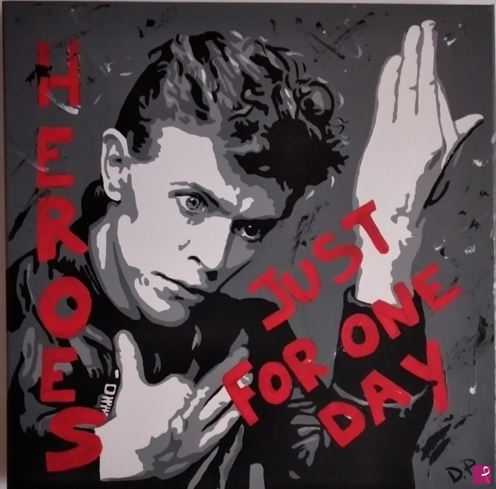 quadri in vendita online - David Bowie / Heroes