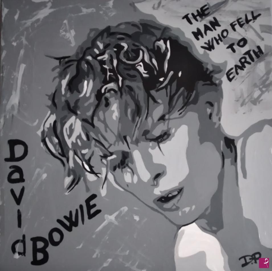 quadri in vendita online - David Bowie / L'uomo che cadde sulla terra