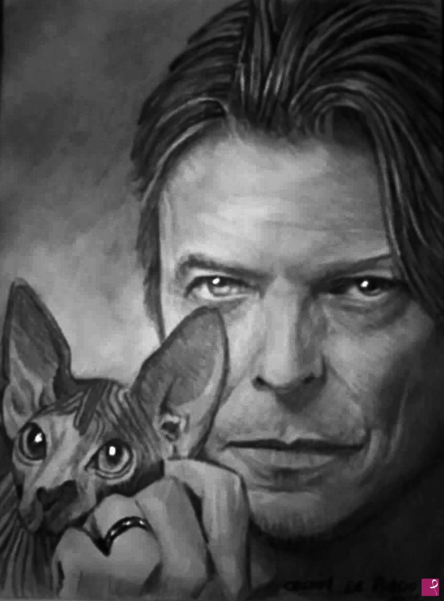 quadri in vendita online - David Bowie   ritratto