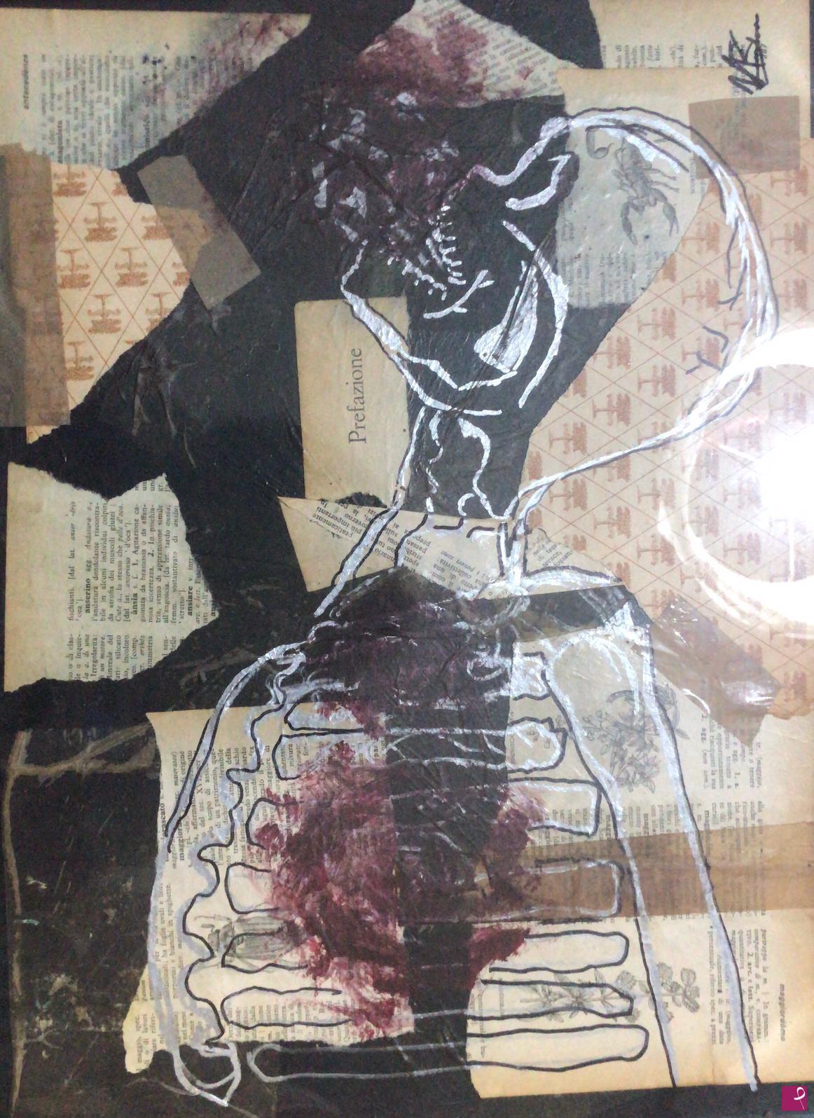 quadri in vendita online - death and roses