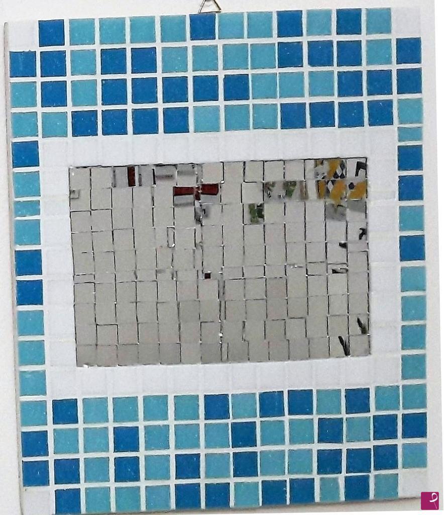 quadri in vendita online - Decorazione specchio mosaico