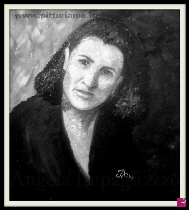 quadri in vendita online - Dedicato a mia nonna.