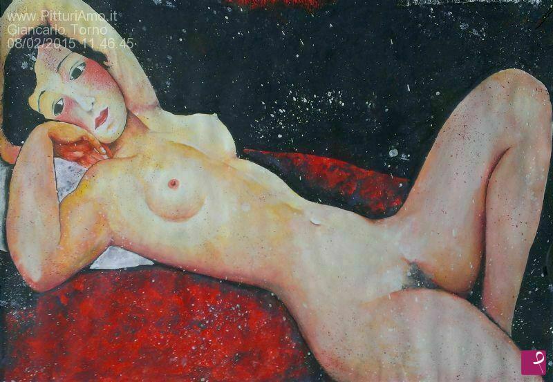 quadri in vendita online - dedicato a Modigliani