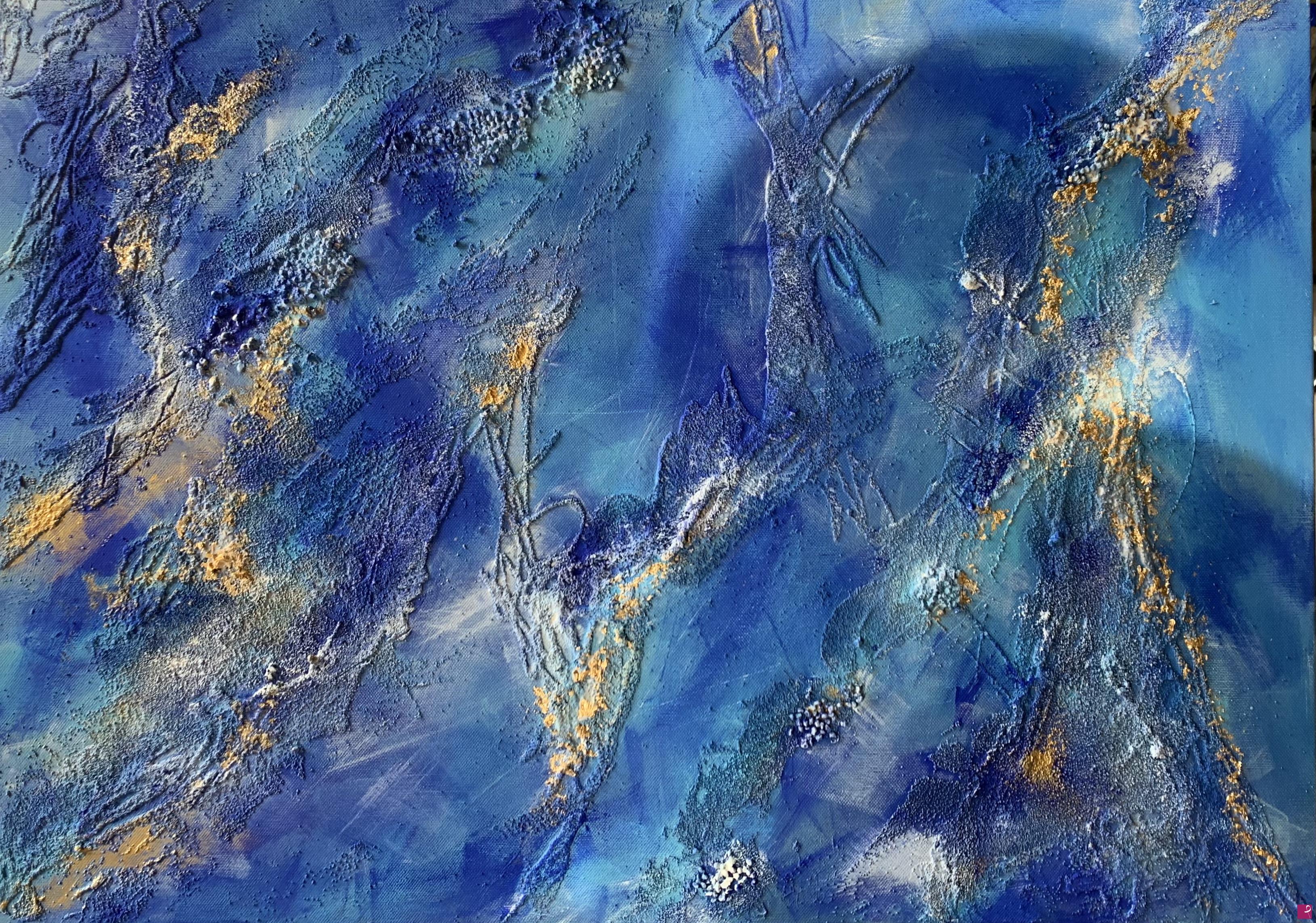 quadri in vendita online - Deep blue