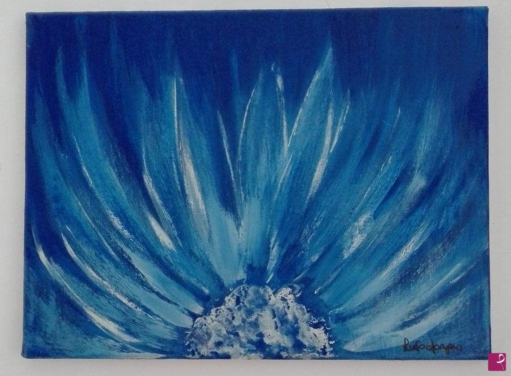quadri in vendita online - Deep blue