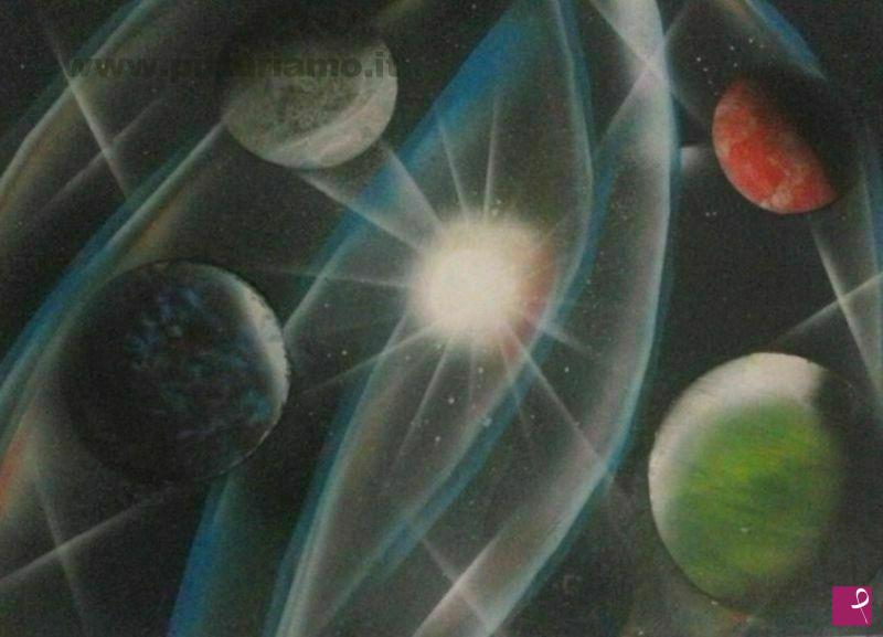 quadri in vendita online - Deep space