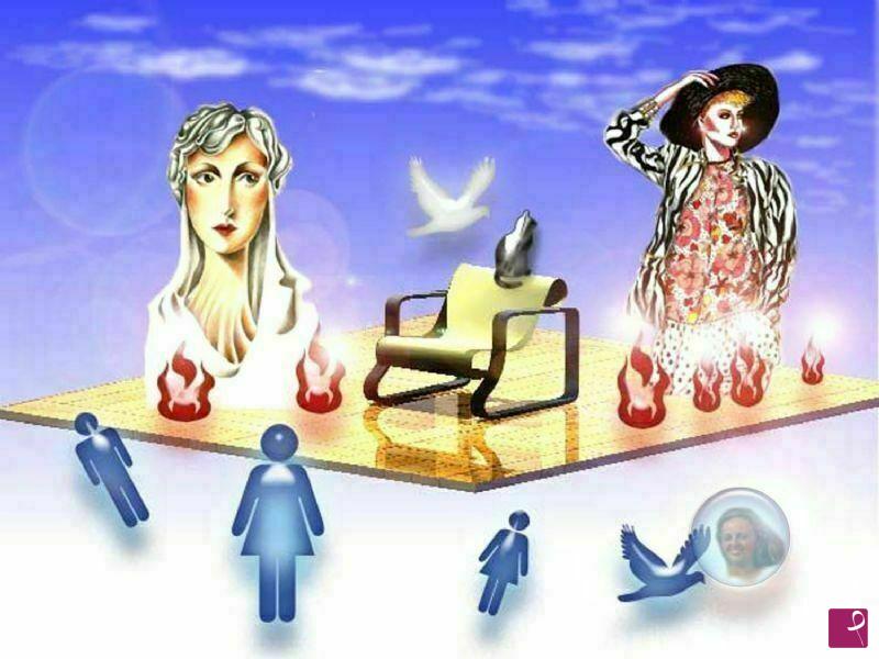 quadri in vendita online - Defilé surreale