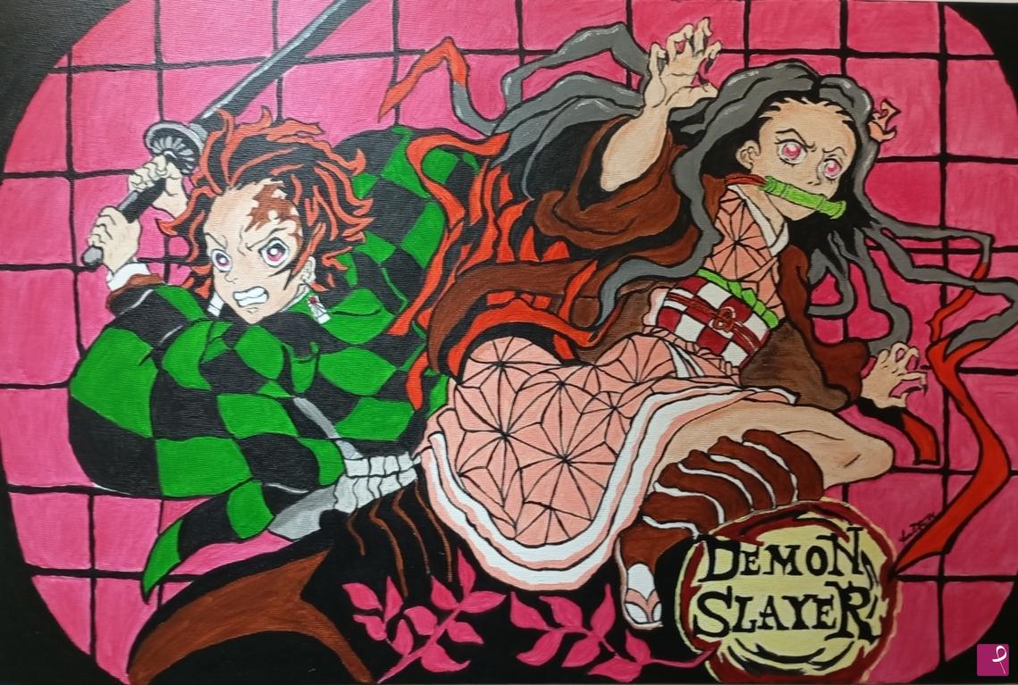 quadri in vendita online - DEMON SLAYER 