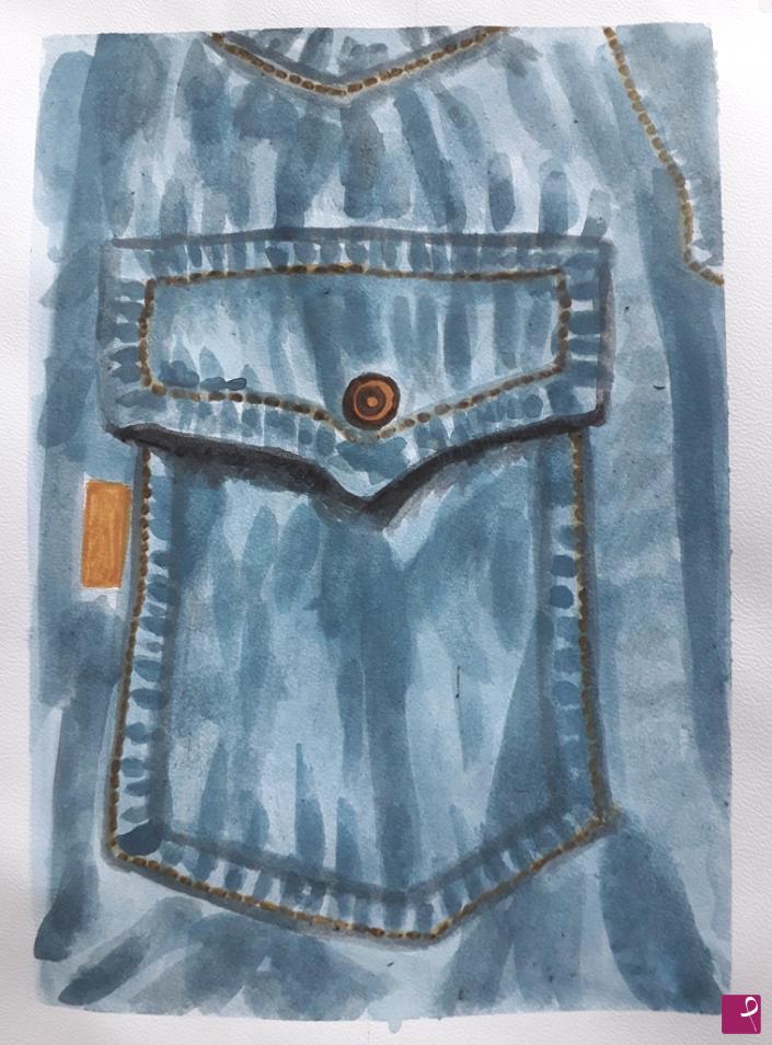 quadri in vendita online - Denim 