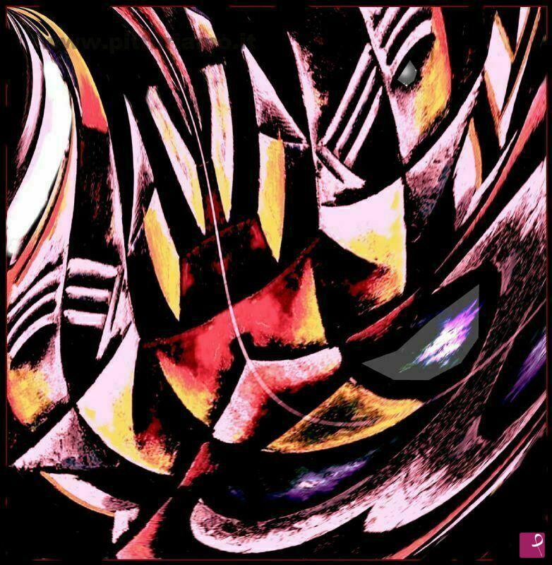 quadri in vendita online - Devil fire