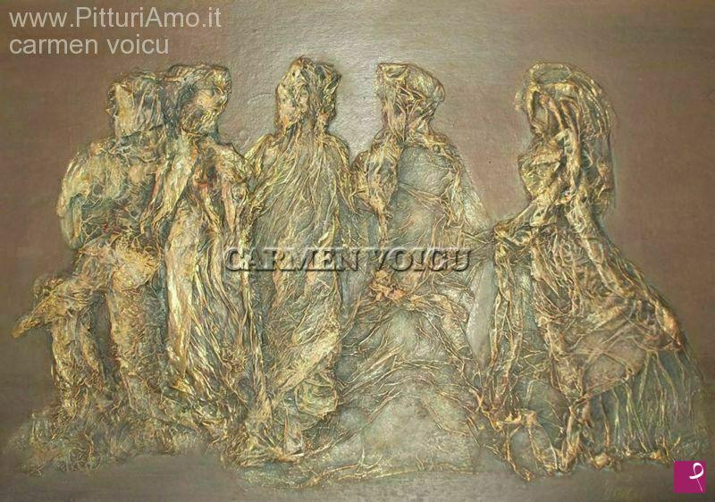 quadri in vendita online - Devota cerimonia
