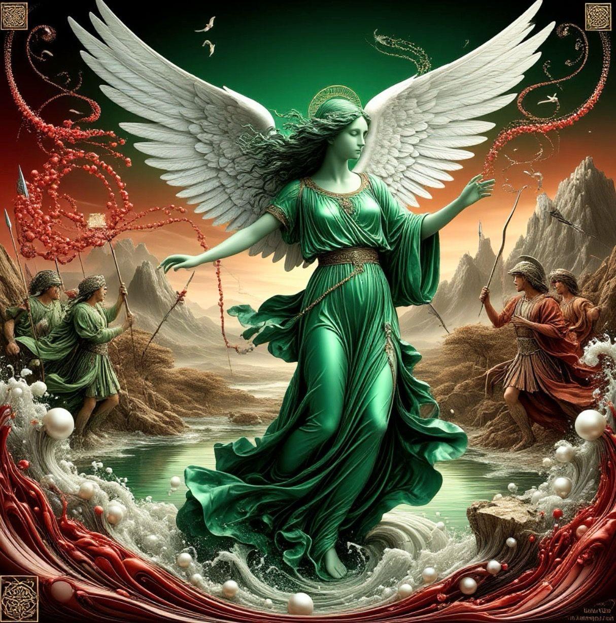 quadri in vendita online - Dialogue with an Angel