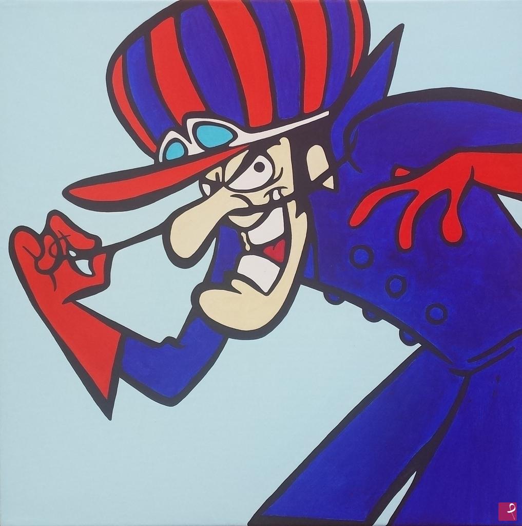 quadri in vendita online - DICK DASTARDLY - STYLE POP ART
