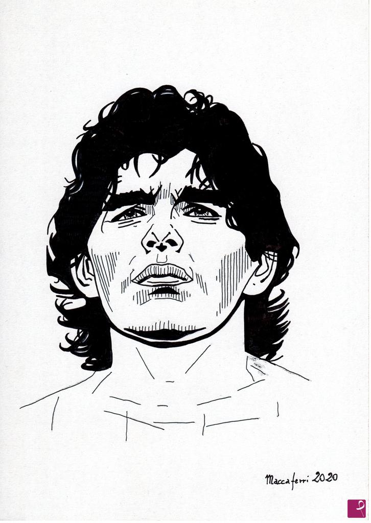 quadri in vendita online - Diego Armando Maradona