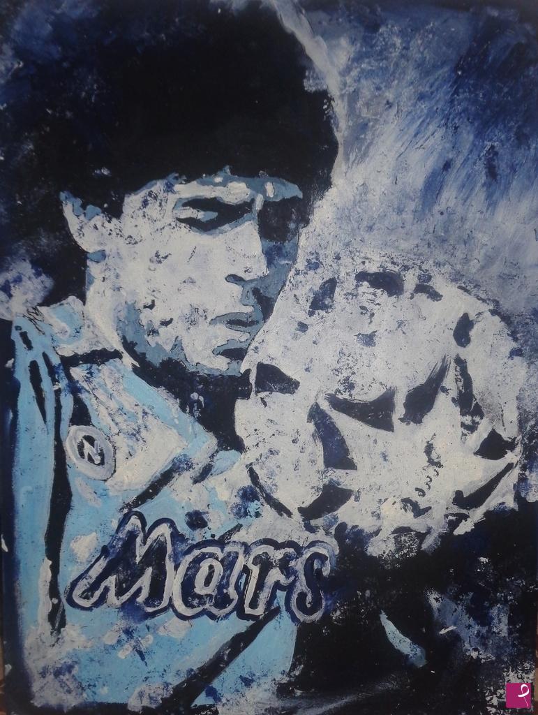 quadri in vendita online - Diego Armando Maradona