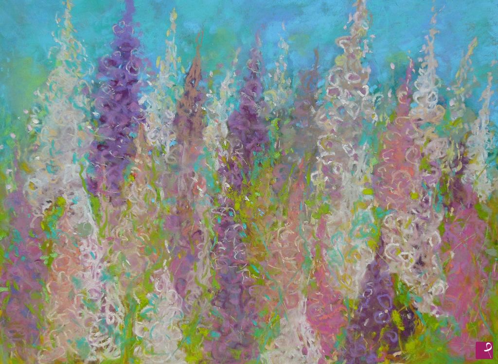 quadri in vendita online - Digitalis in giardino - 212