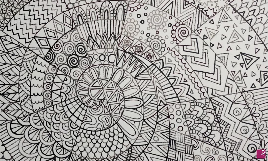 quadri in vendita online - Dimensione Geometria 4 (Dimenticando tempo e spazio). Versione C.