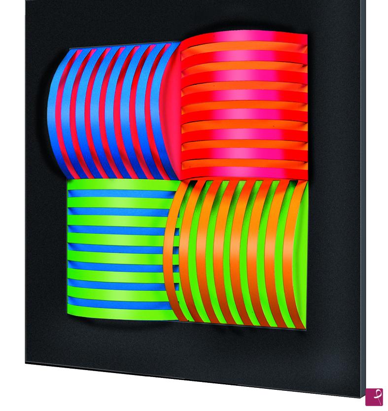 quadri in vendita online - Dinamiche cromatiche fluorescent