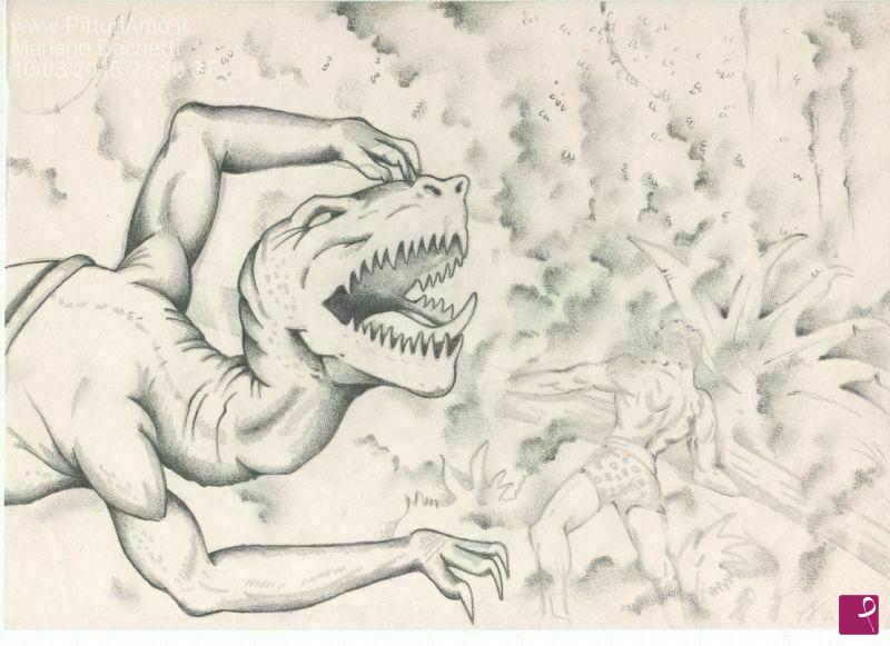 quadri in vendita online - Dinosaur