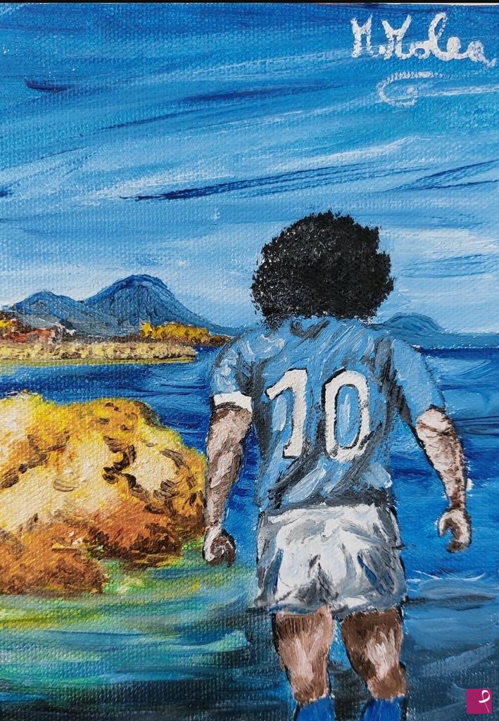 quadri in vendita online - Dios a Napoli