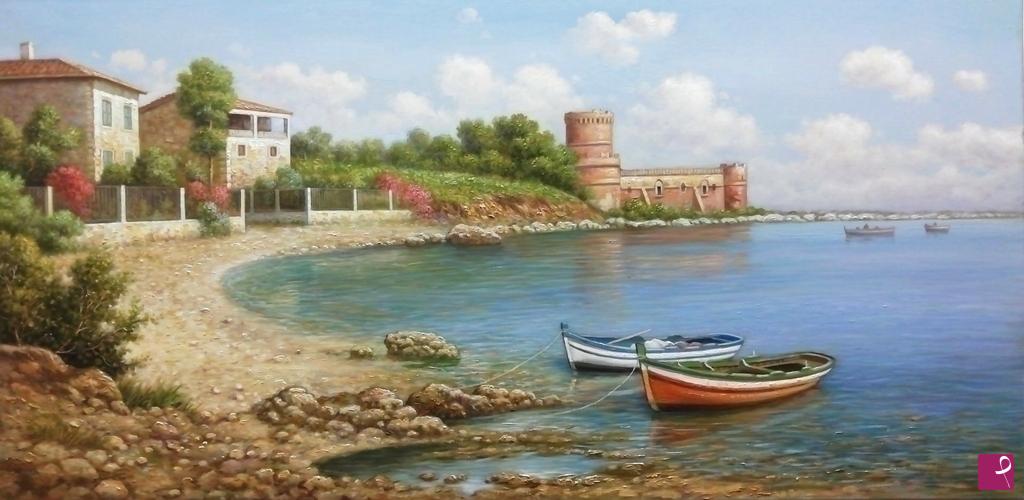 quadri in vendita online - DIPINTI IN VENDITA - Castello di San Nicola l'Arena Palermo