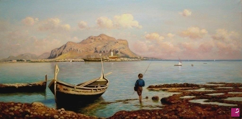 quadri in vendita online - DIPINTI IN VENDITA - Il Golfo di Palermo