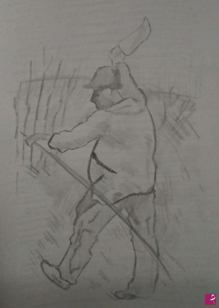 quadri in vendita online - Disegno Millet