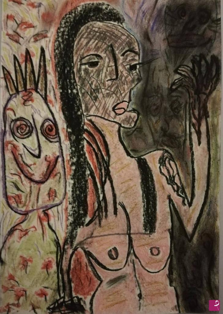 quadri in vendita online - "Dissolved woman"
