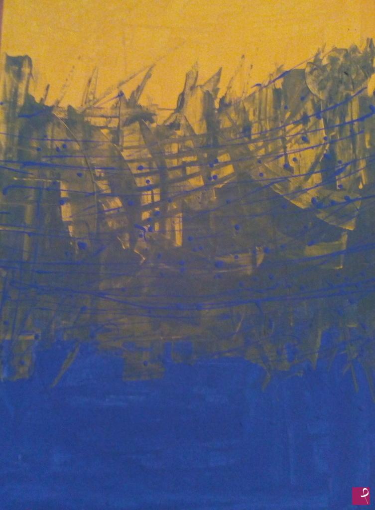 quadri in vendita online - Dissolvenza in Blu