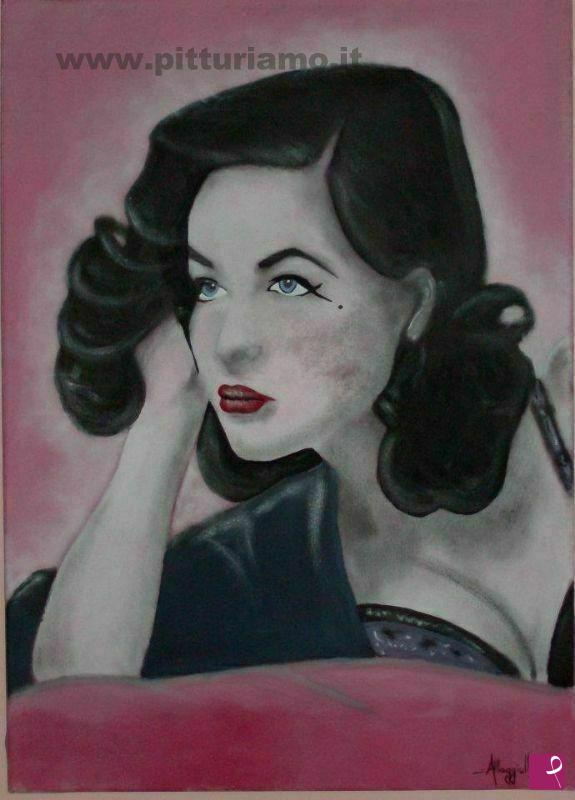 quadri in vendita online - Dita Von teese