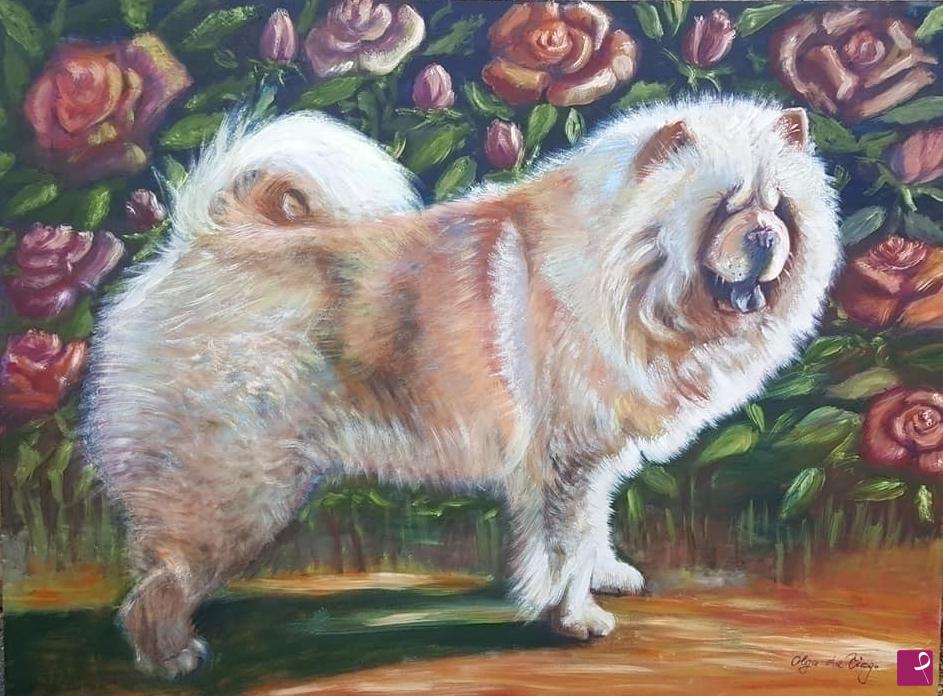 quadri in vendita online - Dog