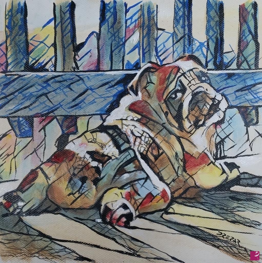 quadri in vendita online - Dog