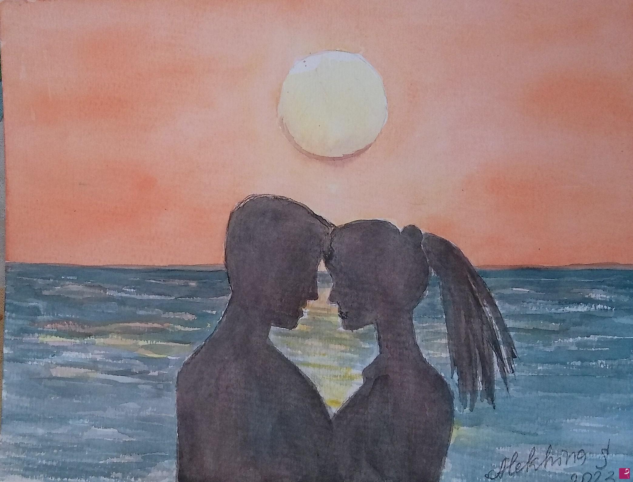 quadri in vendita online - Dolce tramonto