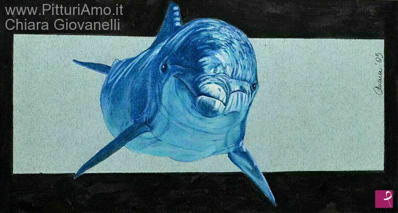 quadri in vendita online - Dolphin