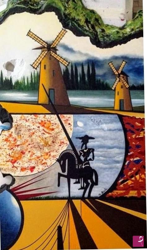 quadri in vendita online - Don Chisciotte, il sogno, la follia