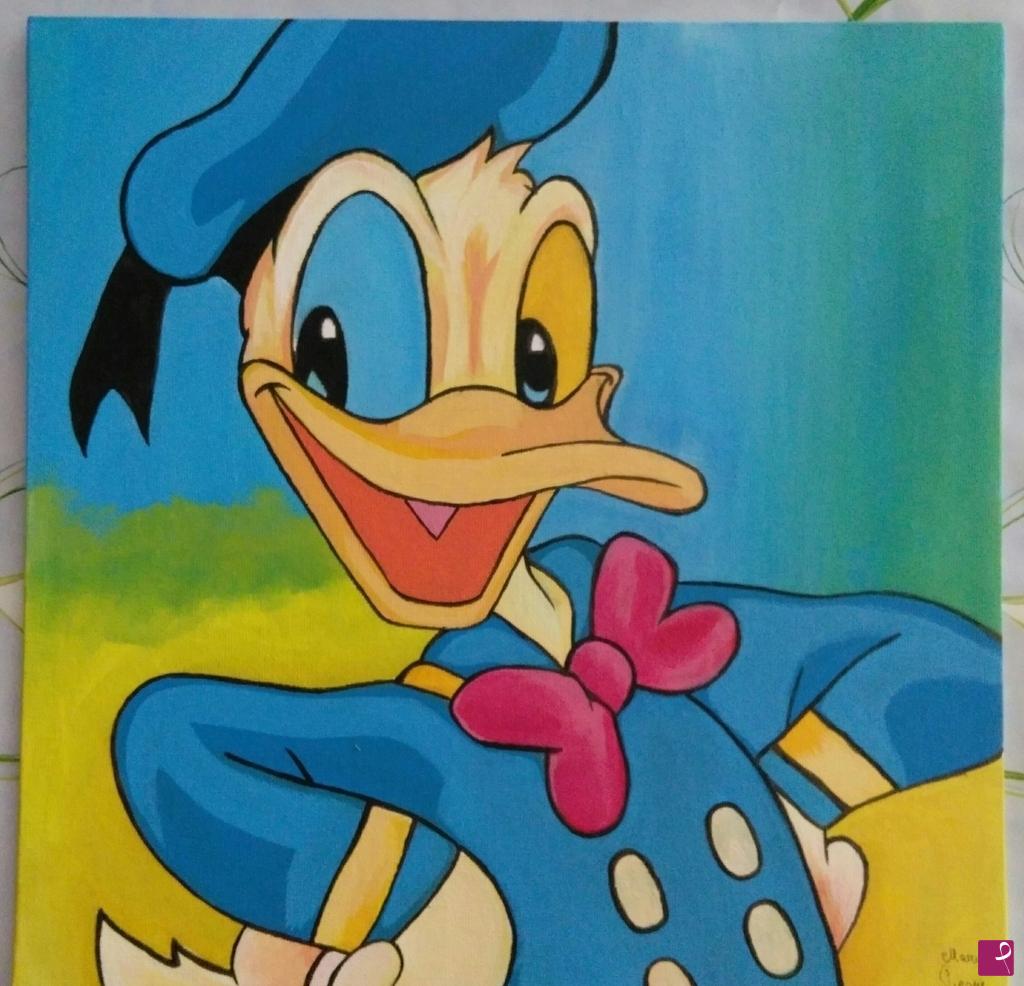 quadri in vendita online - Donald Duck