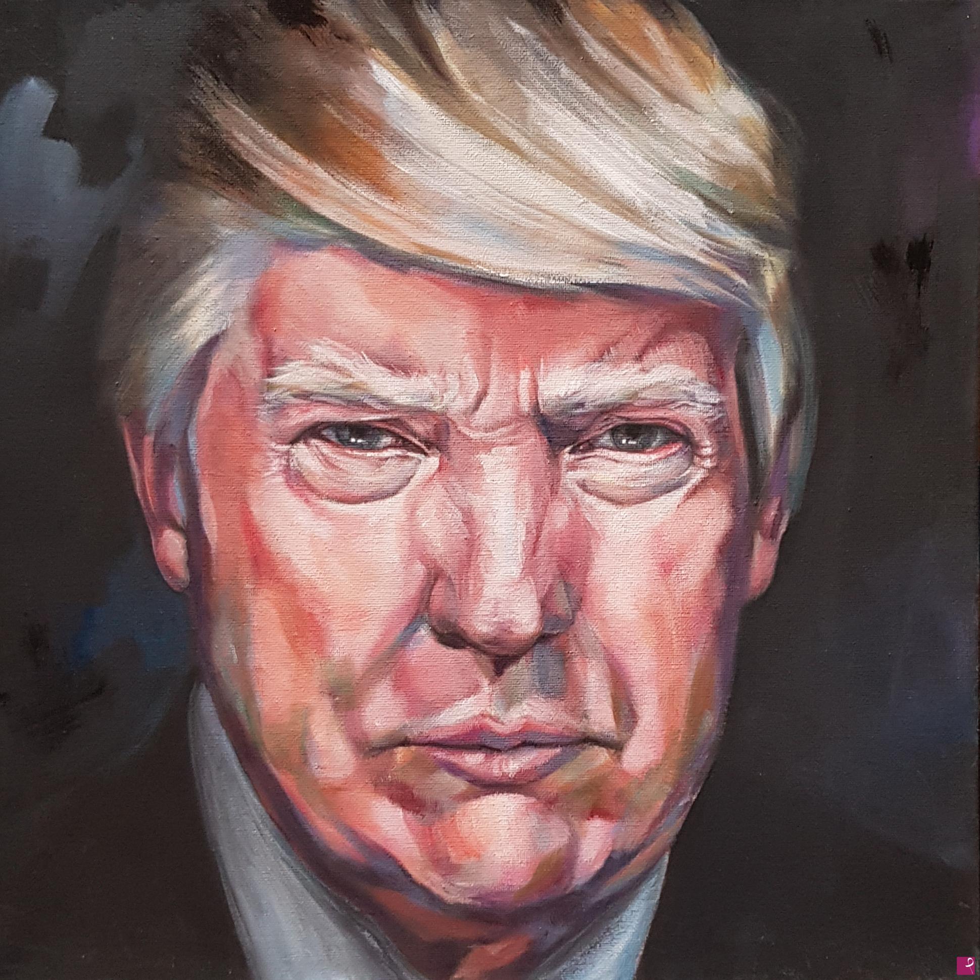 quadri in vendita online - Donald Trump 