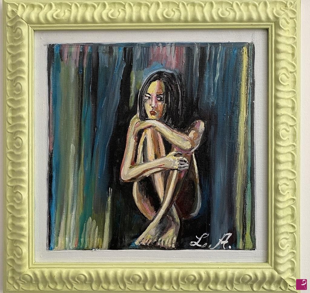 quadri in vendita online - Donna desnuda