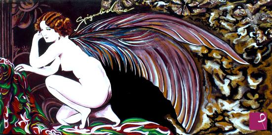 quadri in vendita online - "Donna Liberty" 2017