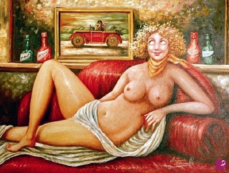 quadri in vendita online - Donna Luisa