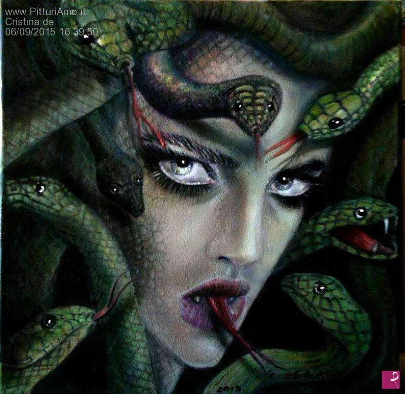 quadri in vendita online - DONNA  MEDUSA