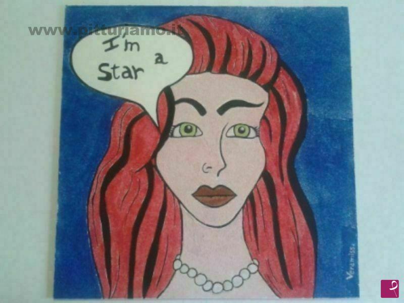 quadri in vendita online - Donna star
