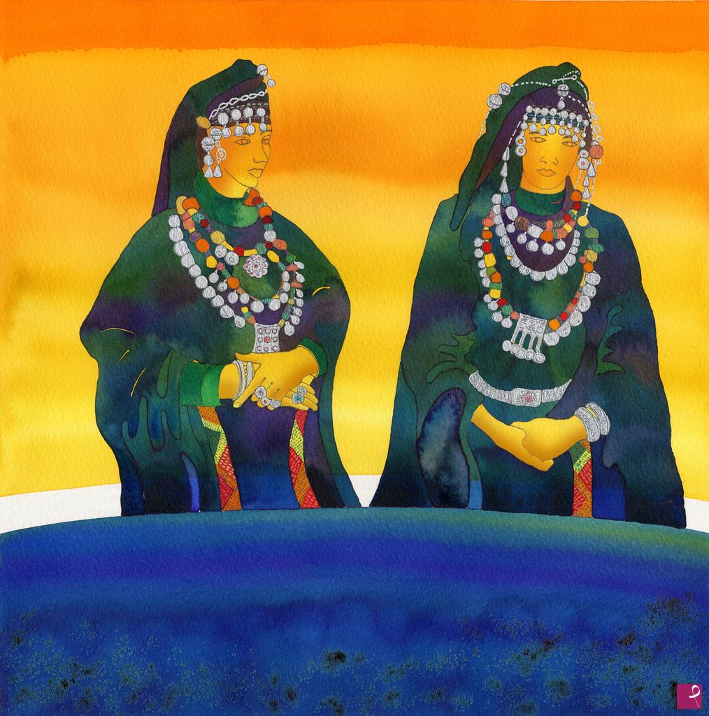 quadri in vendita online - Donne tuaregh