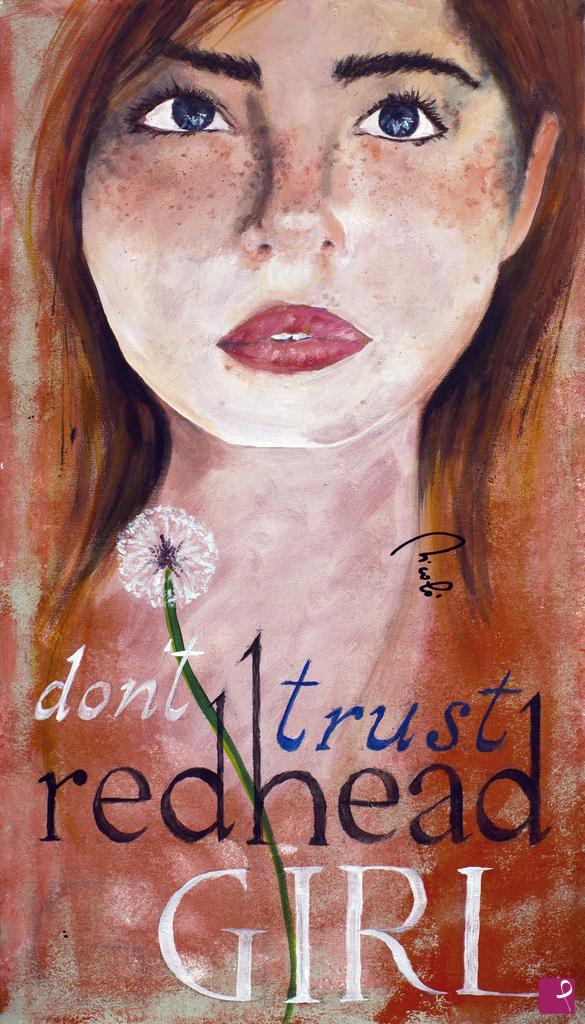 quadri in vendita online - Don't trust redhead girl - 2017