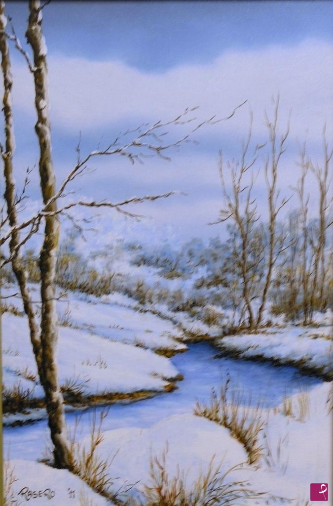 quadri in vendita online - Dopo la nevicata