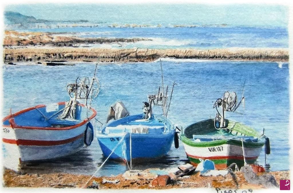 quadri in vendita online - Dopo la pesca