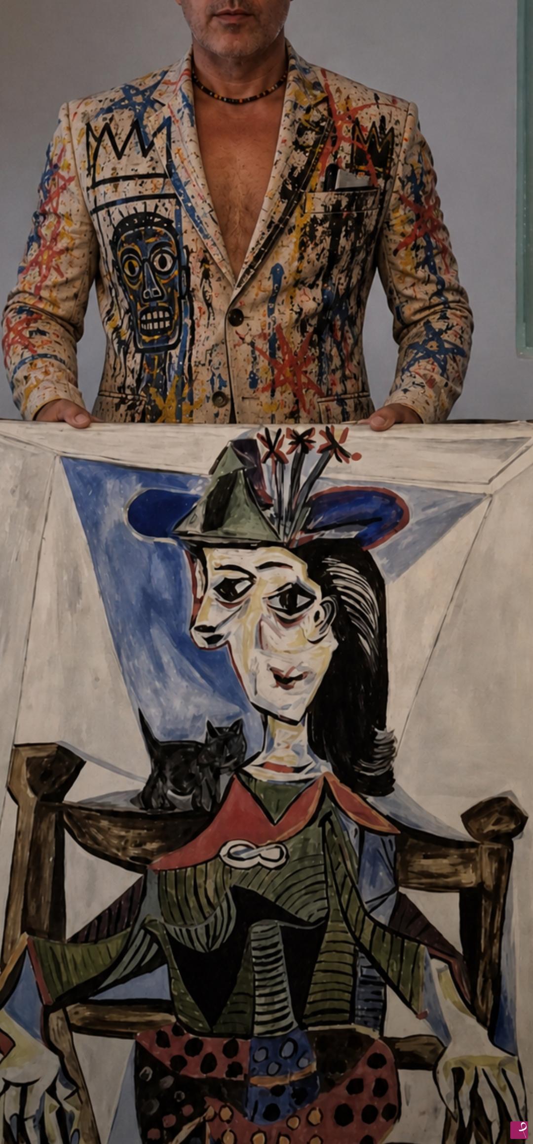 quadri in vendita online - Dora Maar e il matto