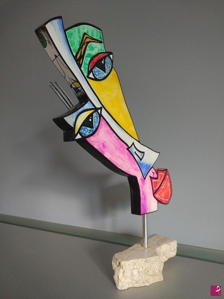 quadri in vendita online - Double face of Mirò